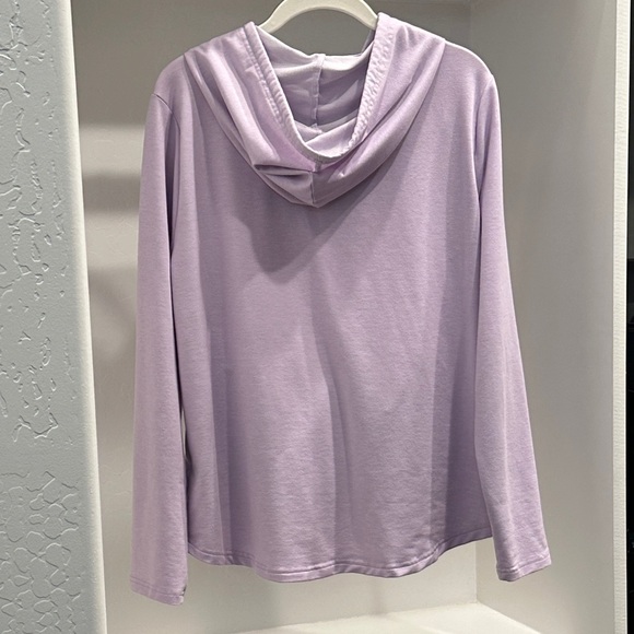 32 Degrees Light Purple Zip-Up Hoodie - Picture 3 of 3